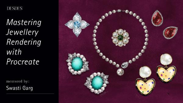 Jewellery Illustrations and Rendering with Procreate